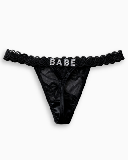 Seductive Name Thong