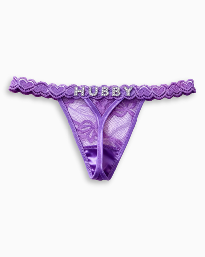 Seductive Name Thong